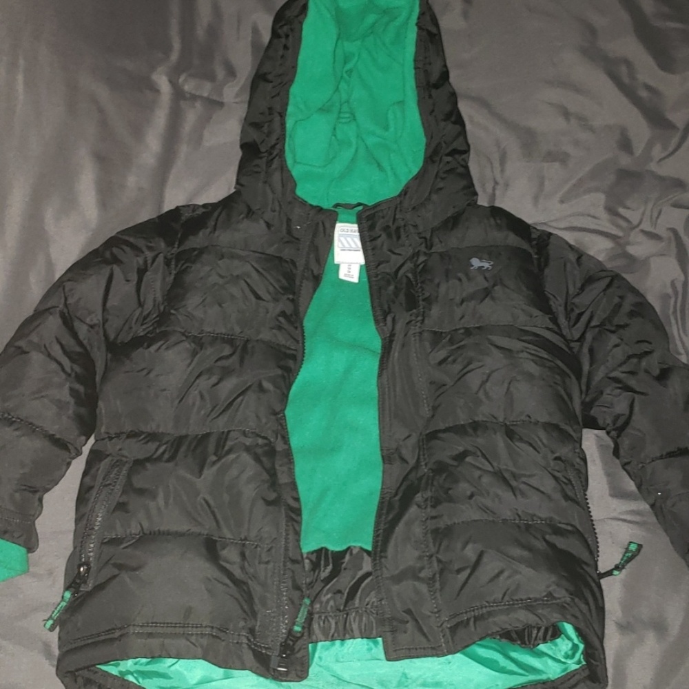 BOYS WINTER LINED PUFFER JACKET